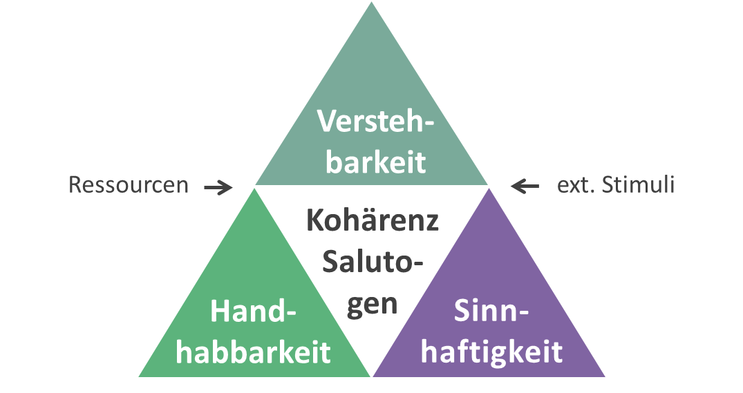 Dreieck der Salutogenese