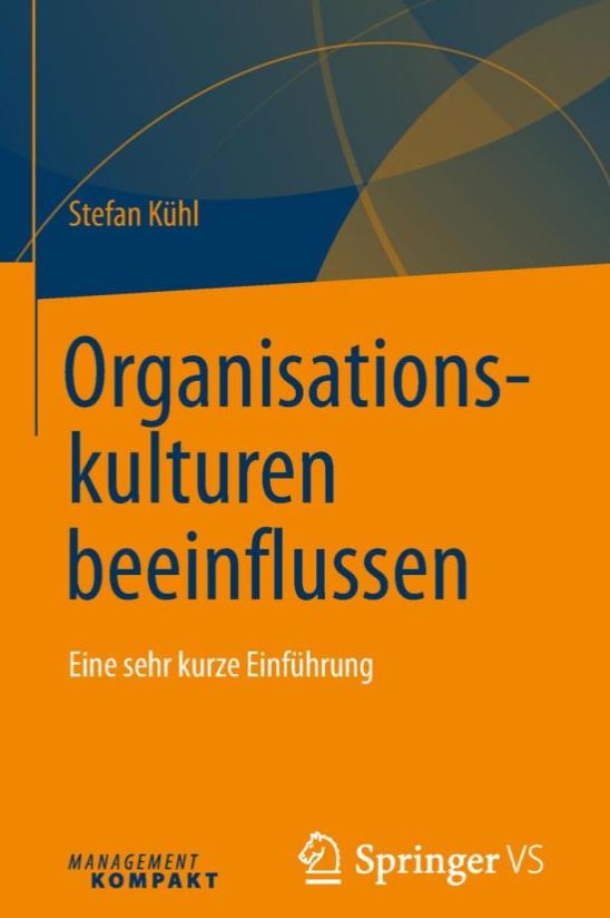 Organisationskulturen beeinflussen - Autor Stefan Kühl - Buchcover