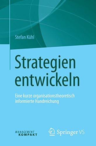 Buchrezension - Strategien entwickeln von Stefan Kühl